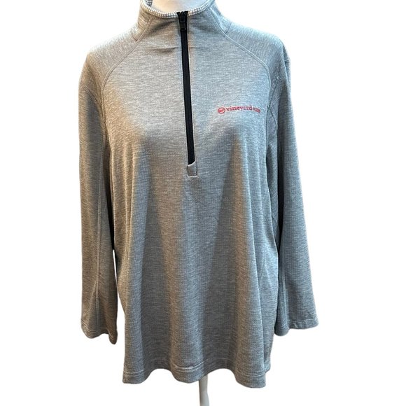 Women's Vineyard Vines Performance Wear‎ Quarter Zip Golf Jacket Size Medium - Picture 1 of 6
